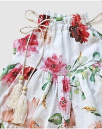 WITH LOVE FOR KIDS - Cotton Muslin Dress - Babies - Kids