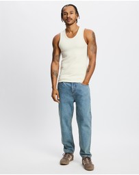 Thrills - ICONIC EXCLUSIVE - Chopped Denim Jeans