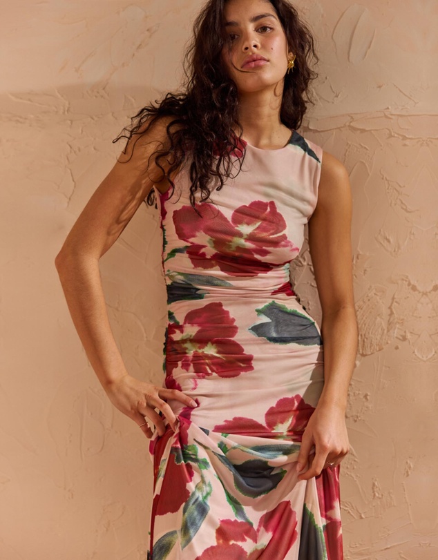 MINKPINK - Arabella Mesh Midi Dress