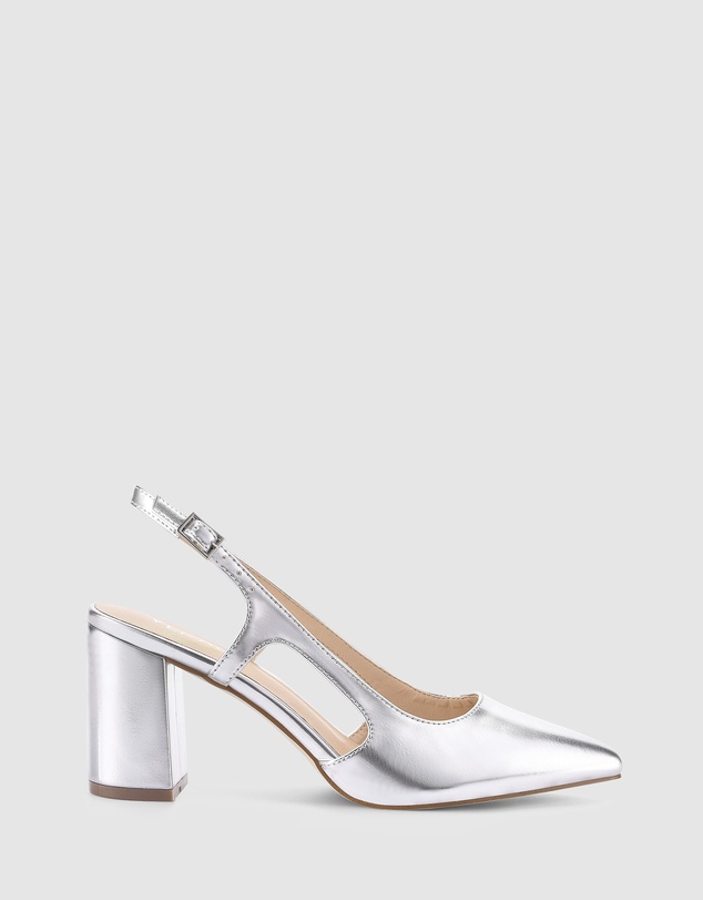 Verali - Enrique Sling Back Block Heels