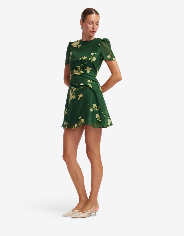 LEO LIN - Elyse Short Sleeve Mini Dress