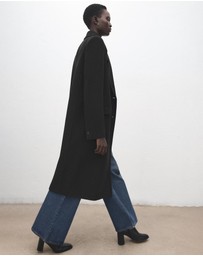 M.N.G - Double-Breasted Wool Coat