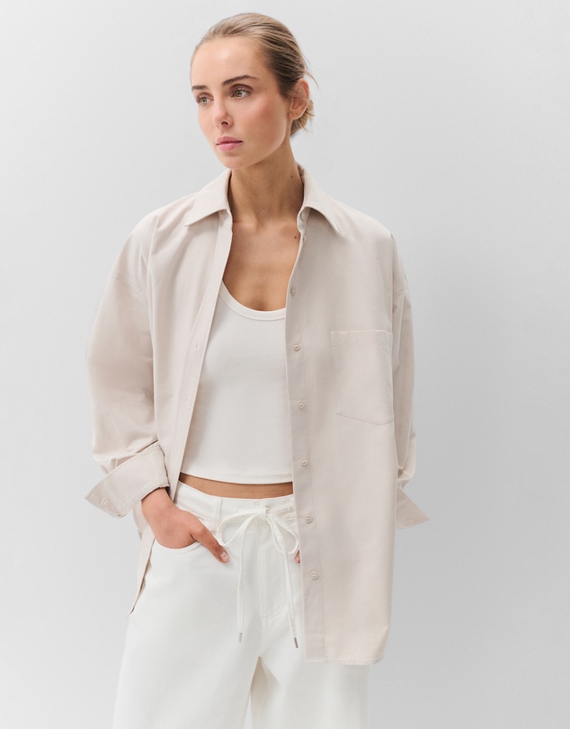 UNISON - Oversized Oxford Shirt