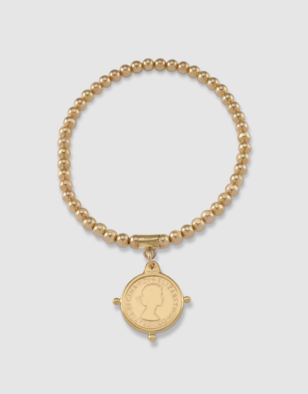 Von Treskow - Compass Frame Coin Bracelet
