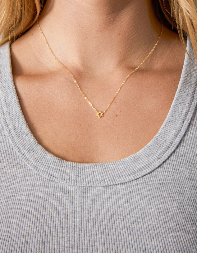 Bianc - Small Star of David Necklace