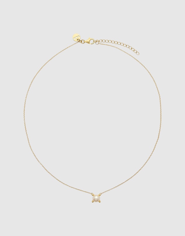 Najo - Moana Yellow Gold Pearl Necklace