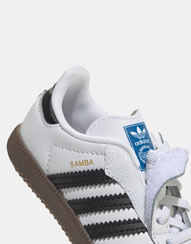 adidas Originals - Samba OG Comfort Closure Elastic Lace Shoes - Babies & Toddlers