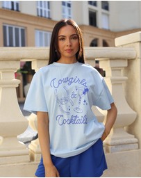 Vacancy Co - Cowgirls & Cocktails Tee