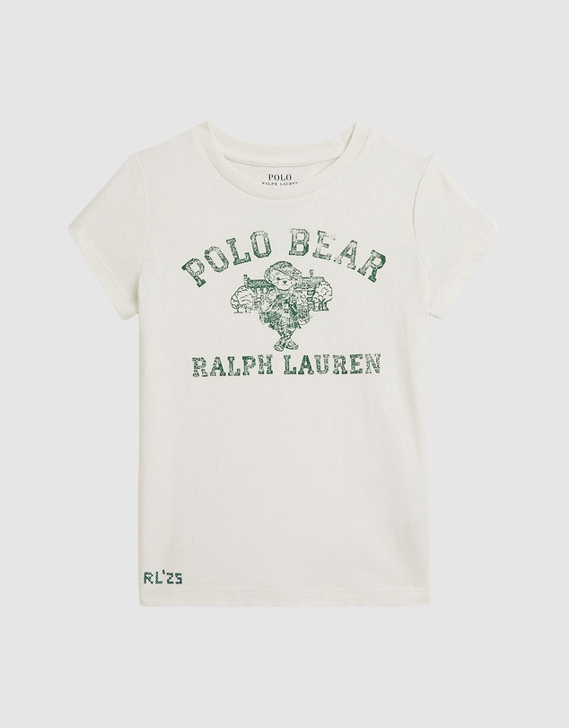Polo Ralph Lauren - Polo Bear Cotton Jersey Tee - ICONIC EXCLUSIVE - Babies-Kids