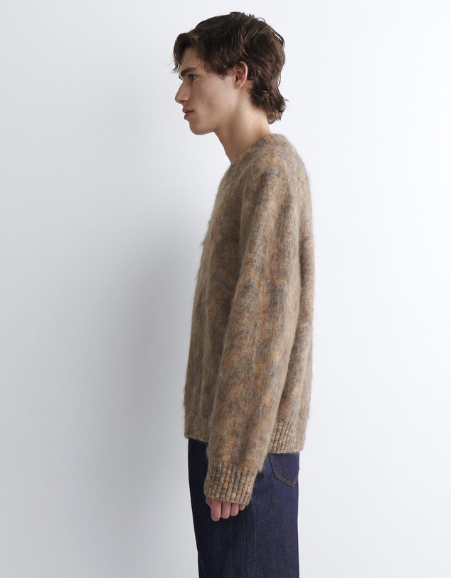 COS - Space-Dyed Mohair-Blend Crew-Neck Jumper