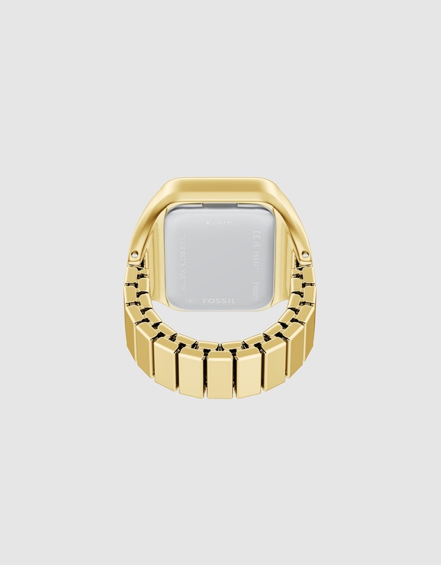 Fossil - Raquel Watch Ring Gold Analogue