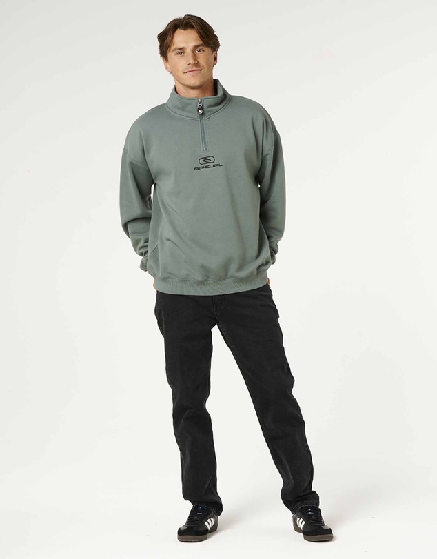Rip Curl - Pill Icon 1/4 Zip Crew