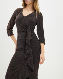 Pink Ruby - Tuscany Nights Midi Dress