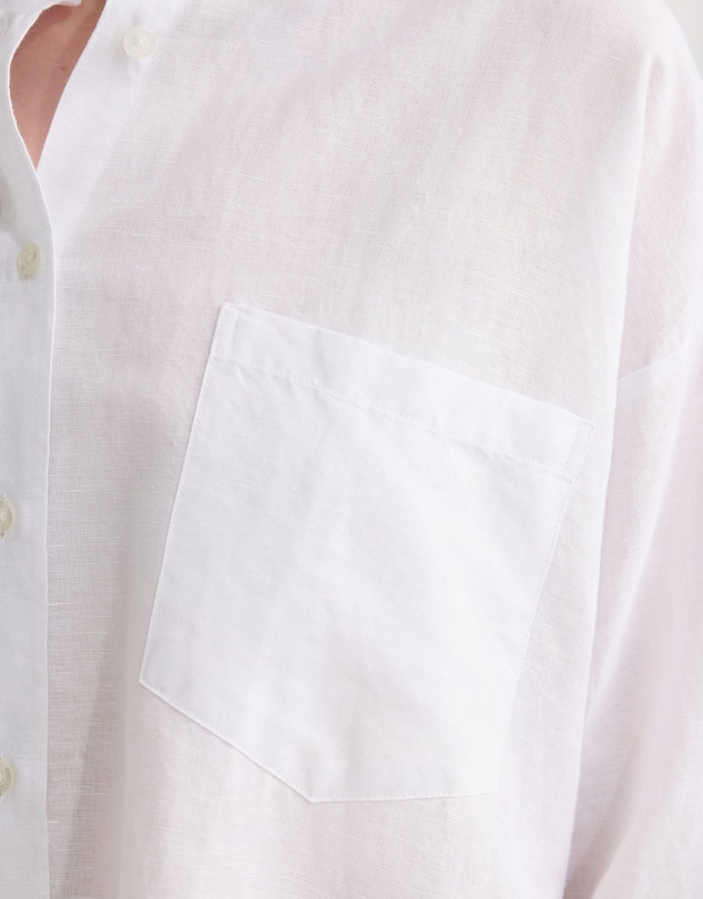 Oxford - Erika Washed Casual Linen Shirt