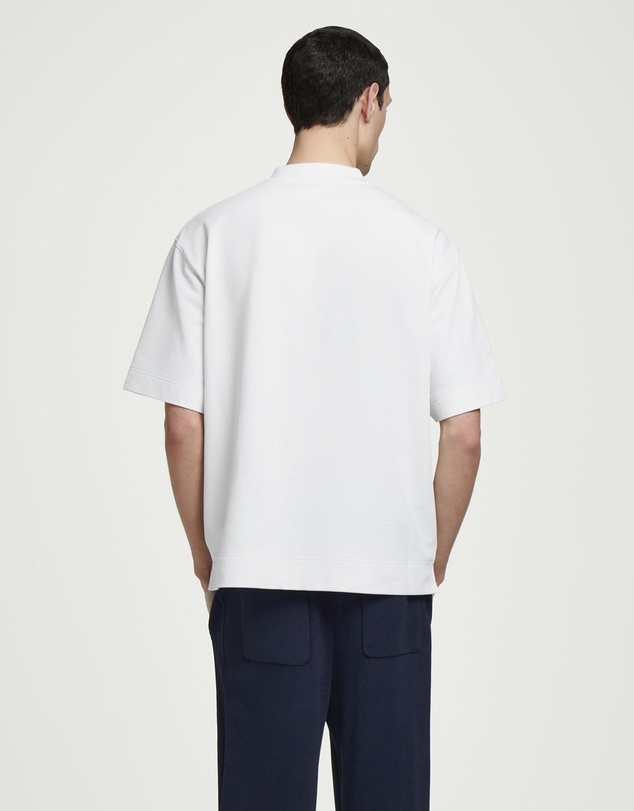 COS - Half-Zip Cotton T-Shirt