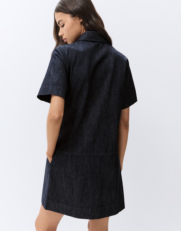UNISON - Denim Button Through Dress