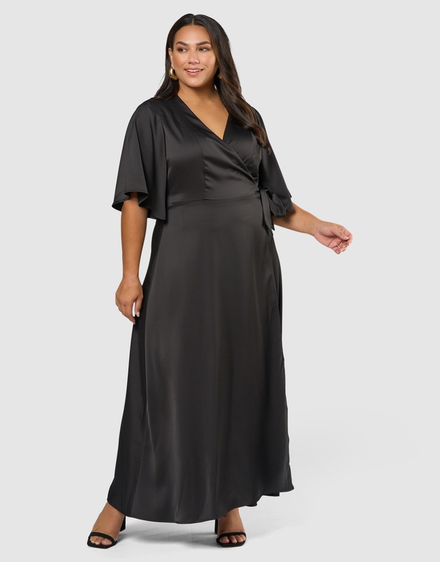Pink Dusk by Curve Project - Glitz and Glam Maxi Dress