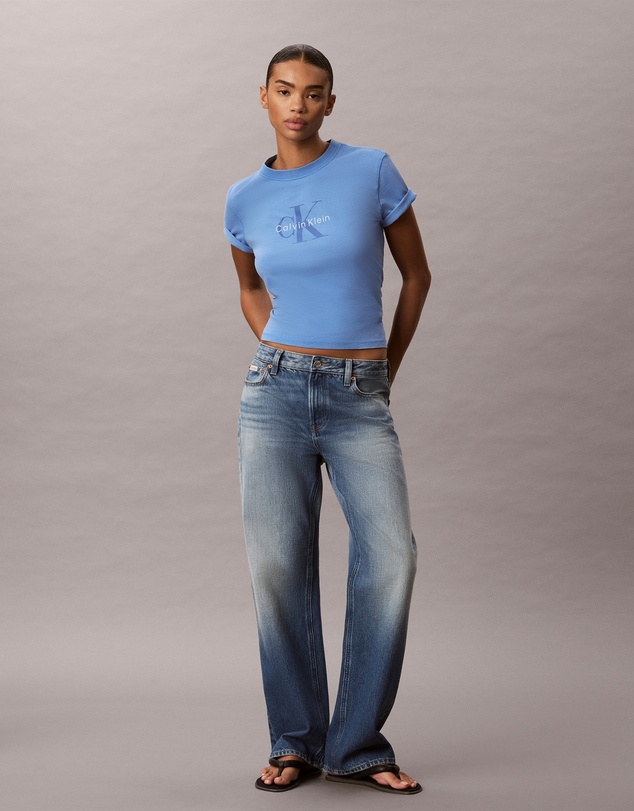 Calvin Klein Jeans - Acid Wash Monologo Tee