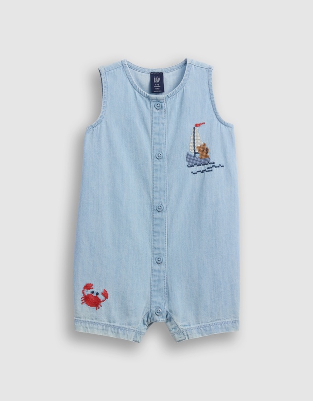 GAP - MFD SL Embr Shorties - Babies