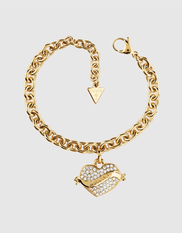 GUESS - Gold-Tone Vintage Guess Bracelet