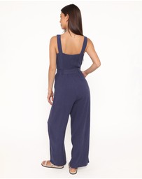 Petal & Pup - Rachel Jumpsuit - Navy