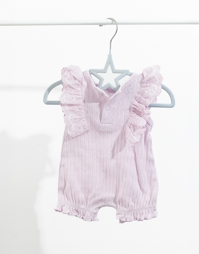 Living Textiles - 10pk Baby Coat Hangers - Stars/Blue