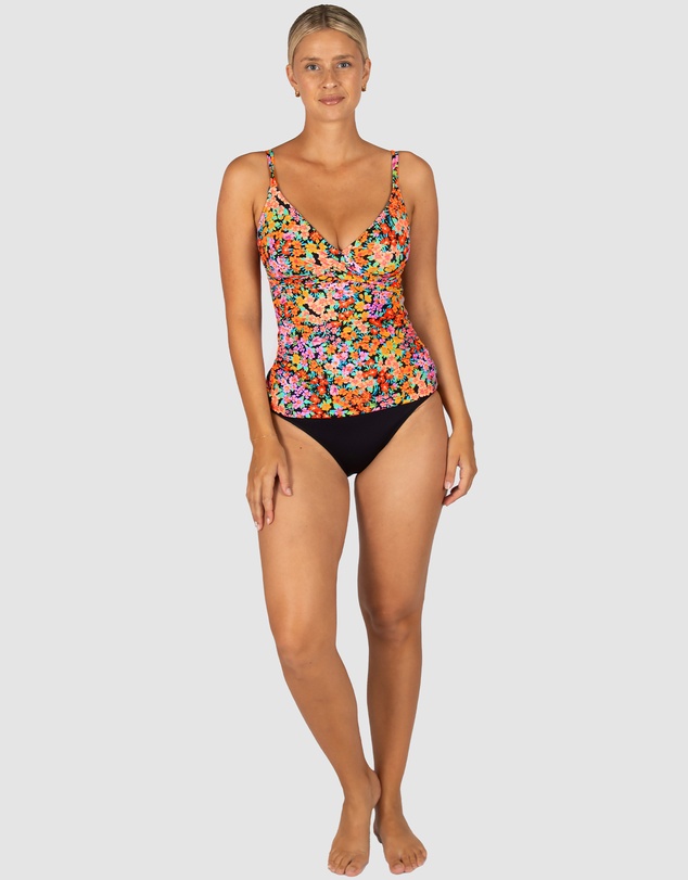 Baku Swimwear - Biarritz D/E Cup Wrap Singlet Top