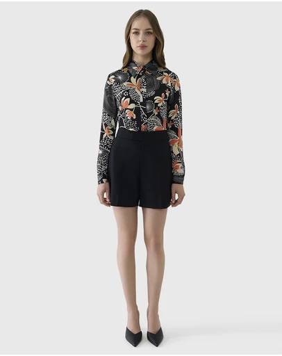 Farage - Abstract Floral Shirt