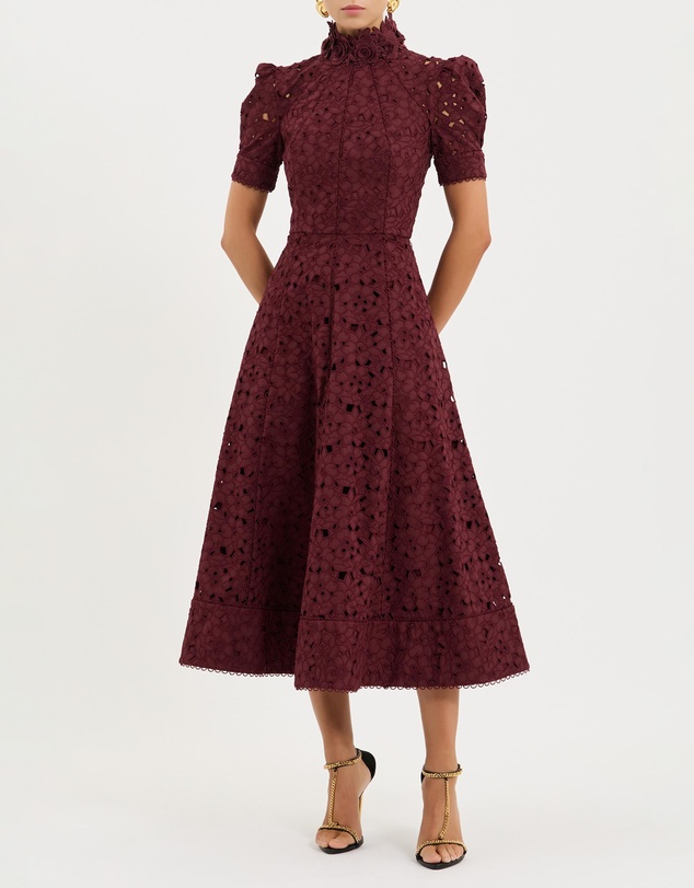 Rebecca Vallance - Kitsu Short Sleeve Midi Dress