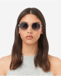 Hawkers Co - HAWKERS - Silver Blue MOMA Sunglasses for Men and Women UV400