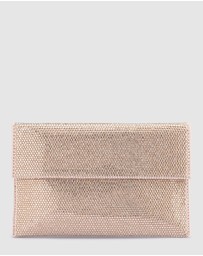 Olga Berg - Cara Crystal Envlope Clutch