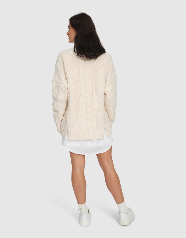 Belle & Bloom - Perfect Me Oversized Crew Sweater