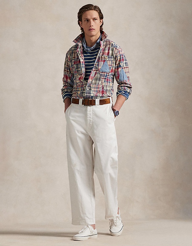 Polo Ralph Lauren - Classic Fit Patchwork Madras Camp Shirt