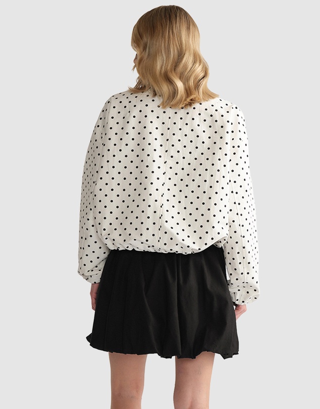 Decjuba - D-Luxe Bubble Mini Skirt