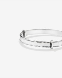 Michael Hill - 42mm Expandable Baby Bangle in Sterling Silver