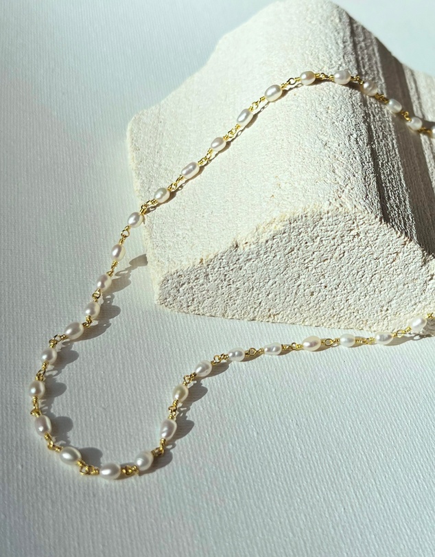 SAINT VALENTINE - Perla Necklace - Gold