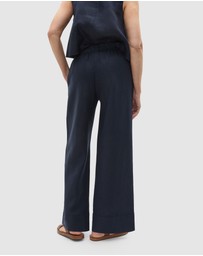 Seed Heritage - Core Linen Casual Tie Pant
