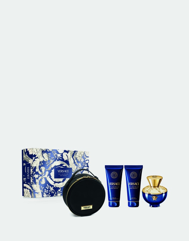 Versace - Dylan Blue Pour Femme EDP (100ml + Gift Set EDP 100ml + Shower Gel 100ml + Body Lotion 100ml + GWP)