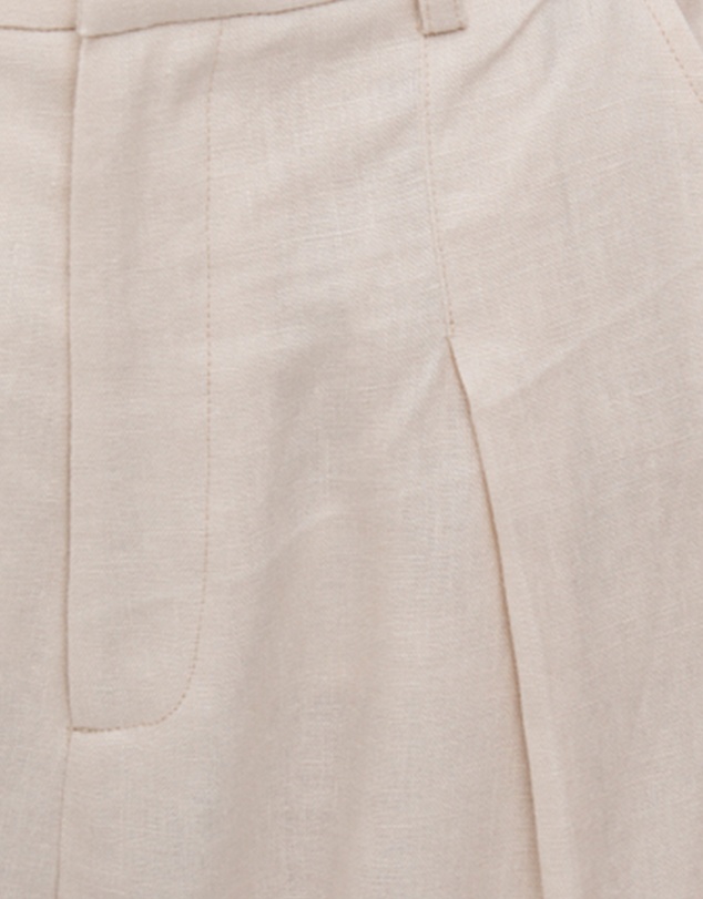 FRIEND of AUDREY - Émilion 7/8 Linen Trouser