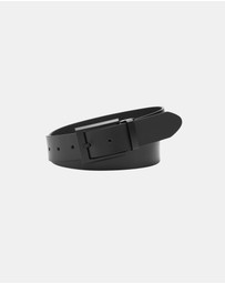 Buckle - Sierra. Australian Made Buffalo Leather Belt. 35mm width.