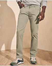 Faherty - Comfort Twill 5 Pocket Organic Cotton Pants