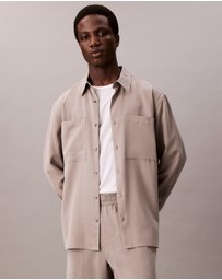 Calvin Klein - Lyocell Relaxed Button-Down Shirt