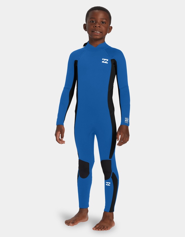 Billabong Kids - Boys 0 to 7 3/2mm Foil Back Zip Wetsuit
