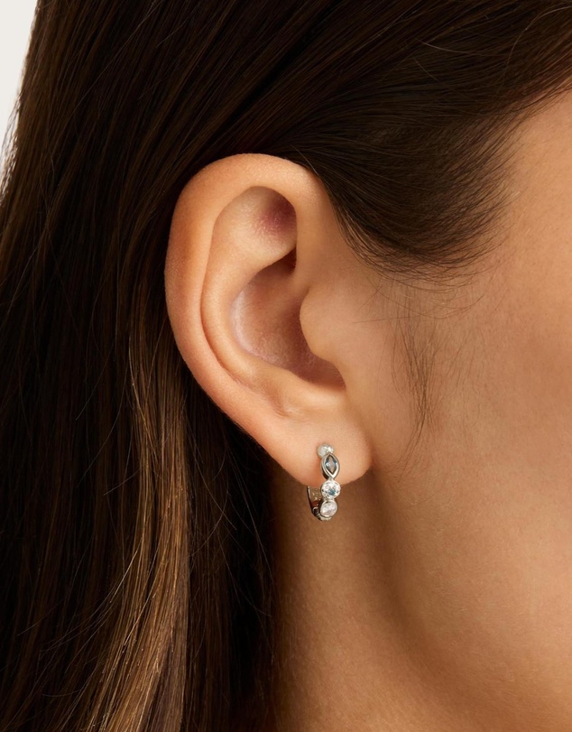 By Charlotte - Silver Protection of Eye Hoops