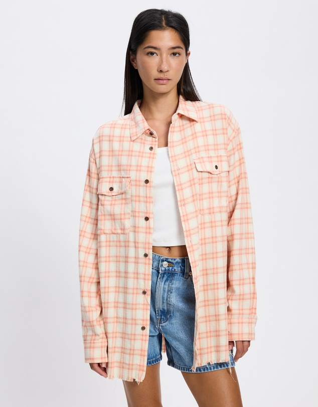 ONE TEASPOON - Lunar Flannel Shirt - ICONIC EXCLUSIVE