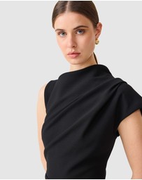 Elliatt - Chantal Asymmetrical Midi Dress