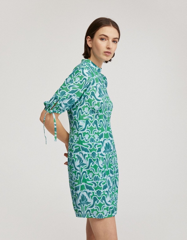 Oxford - Rhapsody Printed Mini Dress
