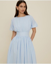 The Fated - Gallery Waisted Midi Dress