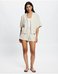 White By FTL - Bay Linen Shirt