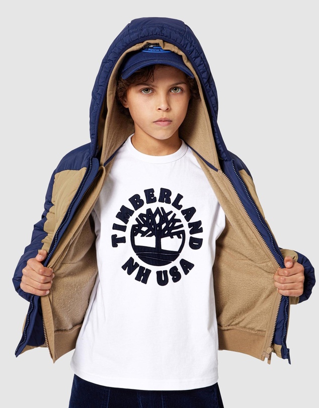 Timberland - Short Sleeves Tee-Shirt - Kids-Teens